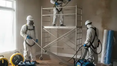 Odor removal technician serving Tuscaloosa, AL homes after water damage and mold odors