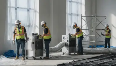 Structural drying equipment in Tuscaloosa, AL for water-damaged walls and floors