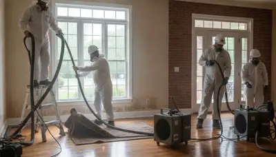Water damage restoration team serving Tuscaloosa, AL with professional cleanup services
