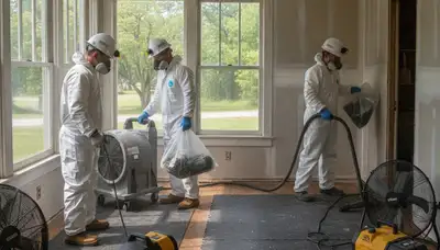 Water damage restoration team serving Tuscaloosa, AL with professional cleanup and repair services