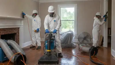 Water damage restoration team serving Tuscaloosa, AL, with professional cleanup and repair services