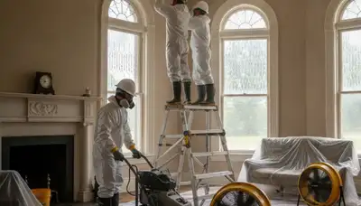 Water damage restoration team serving Tuscaloosa, AL for emergency cleanup and repair