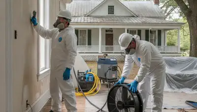 Water damage restoration team serving Tuscaloosa, AL with professional cleanup services